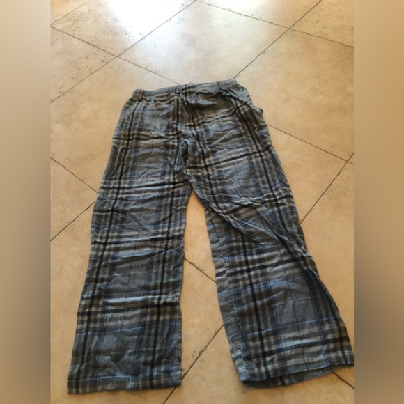 Kenneth Cole Womens Gray and Blue Comfort Pants with Elastic Band Waist.  Size M - Picture 2 of 3